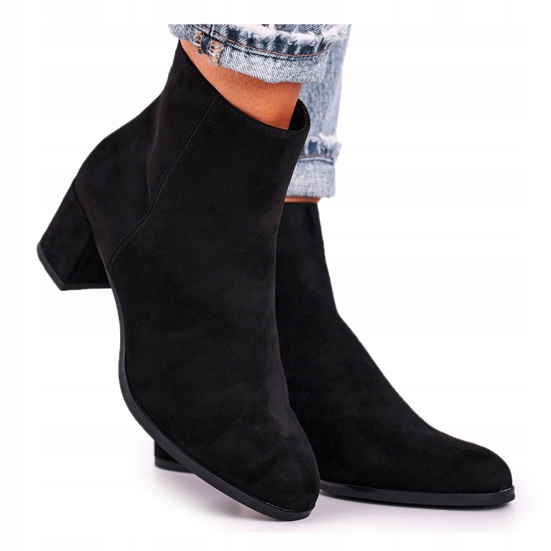 Botas de camurça pretas Sergio Leone BT528 preto 3