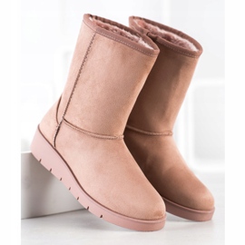 Kylie High Mukluki bege 1