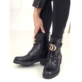 Botas militares pretas NC1105 Pretas preto 1