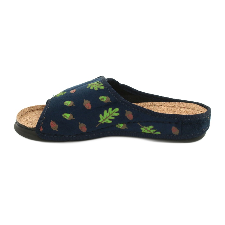 Befado Calçados femininos Inblu 155D115 azul marinho verde 2