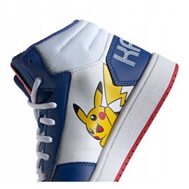 Sapatos Adidas Hoops Mid 2.0 Jr FW3167 branco azul 1