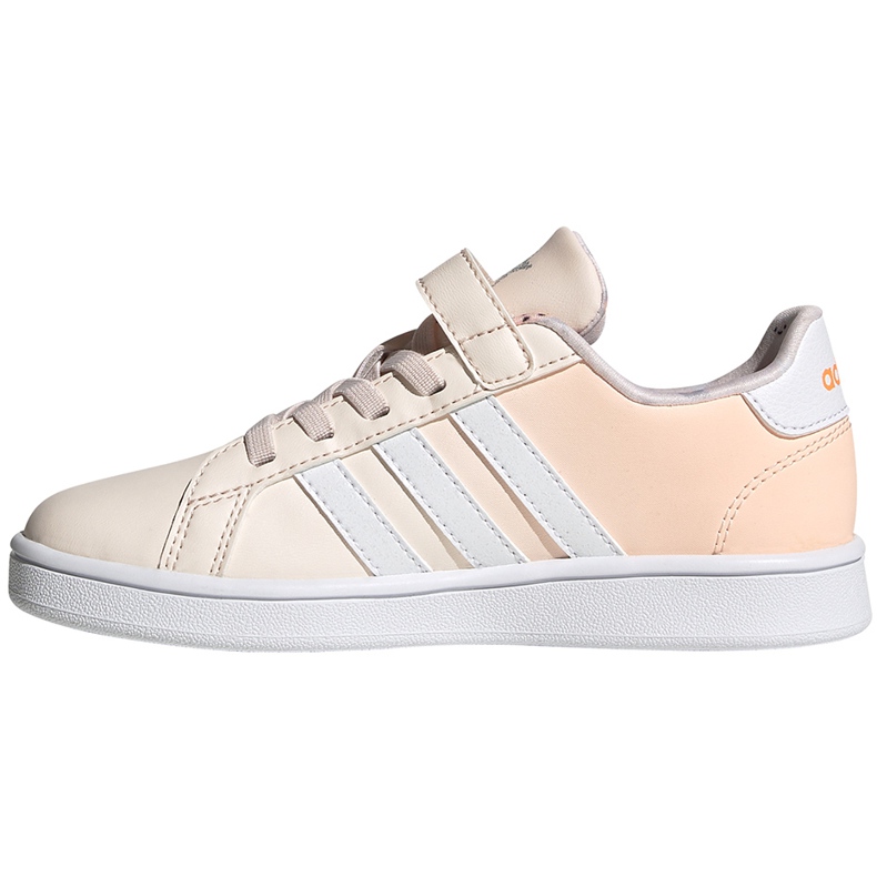 Sapatos infantis Adidas Grand Court C rosa FW4937 1