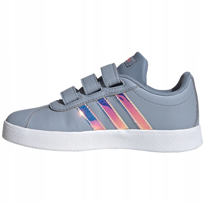 Sapatos infantis Adidas Vl Court 2.0 Cmf cinza FW4958 1