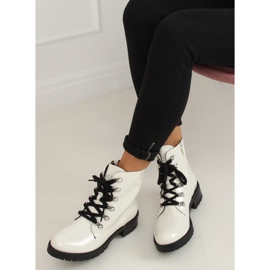 Botas envernizadas Ecru 7982-PA Branco 2