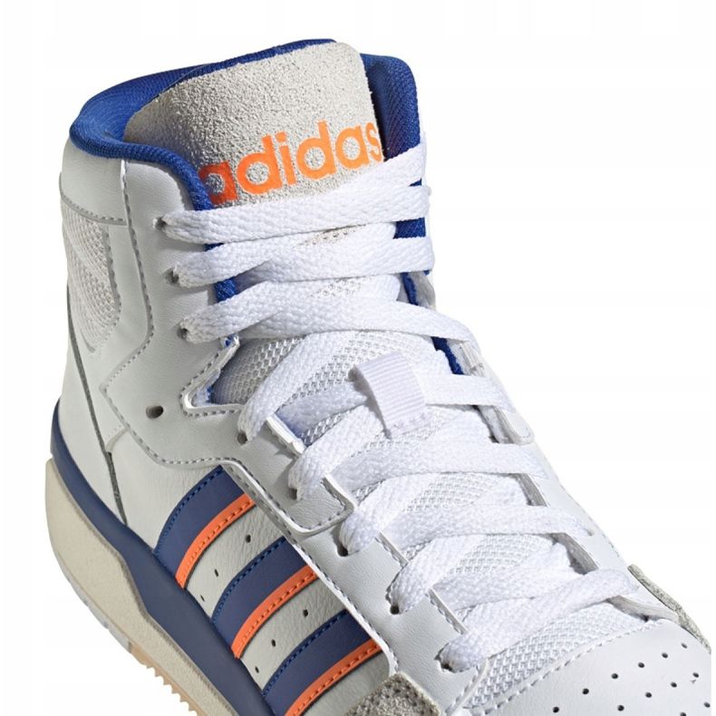 Sapatos Adidas Entrap Mid M FW3454 branco azul laranja 2