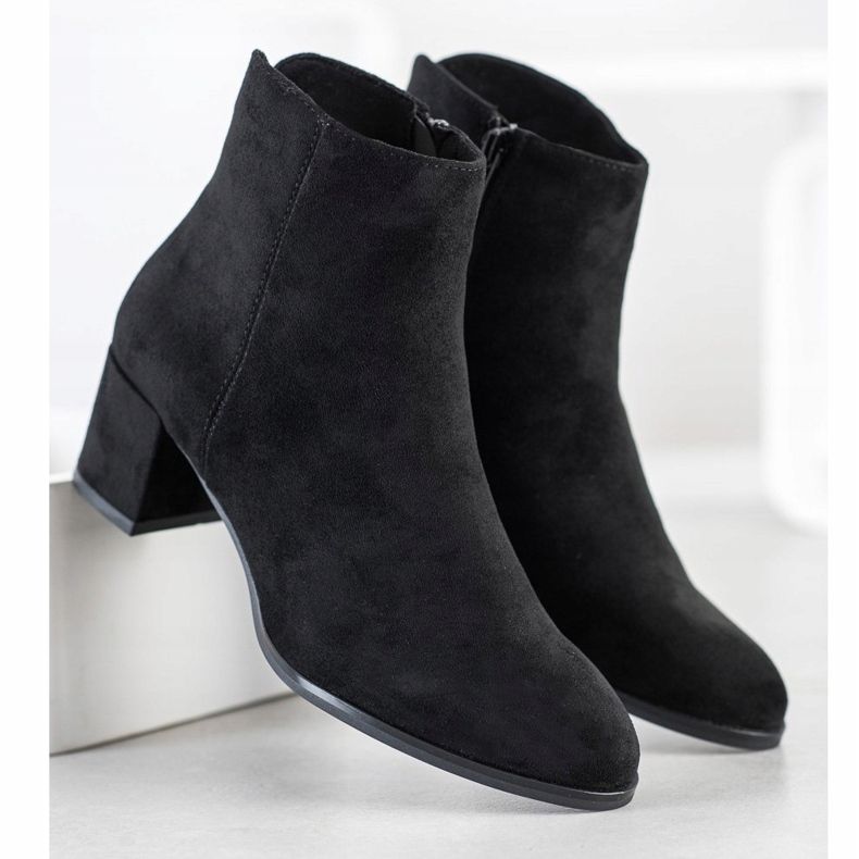 Sergio Leone Botas femininas com isolamento preto 2 Sergio Leone Botas femininas com isolamento preto 2