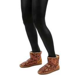Botas isoladas marrons, ema Autumnsnow marrom 1