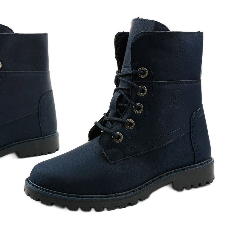 Botas com isolamento azul marinho da Tenda azul-marinho 1