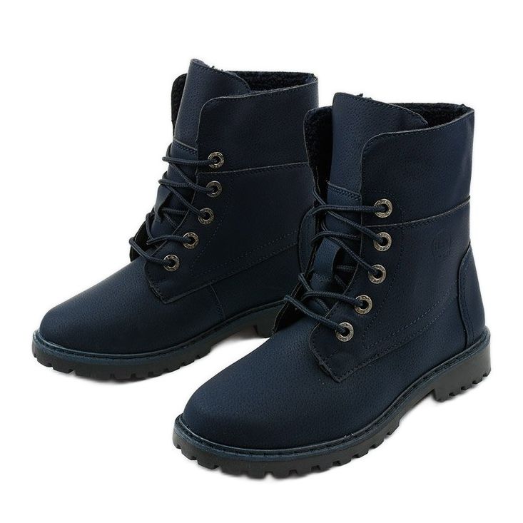 Botas com isolamento azul marinho da Tenda 2