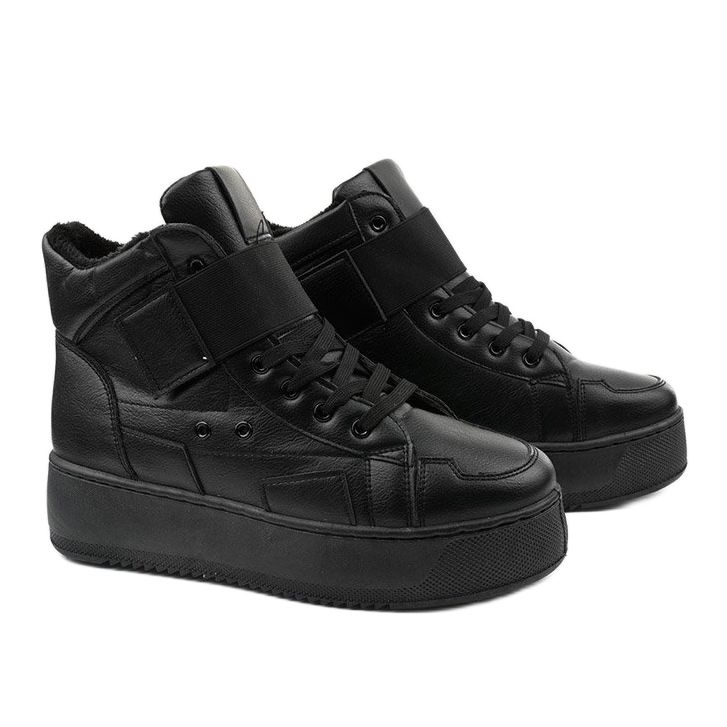Botas pretas com isolamento de Riverview preto 1 Botas pretas com isolamento de Riverview preto 1