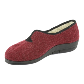 Sapatos femininos Befado pu 940D355 vermelho 2