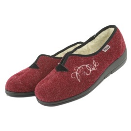 Sapatos femininos Befado pu 940D355 vermelho 3