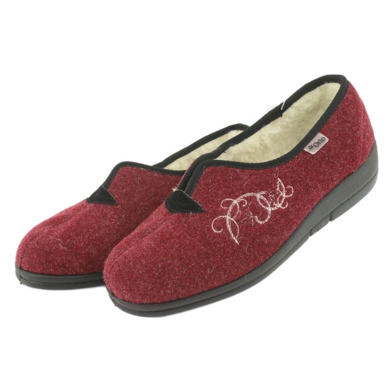 Sapatos femininos Befado pu 940D355 vermelho 3