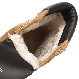 Mtt Sport Armadilhas amarradas com aquecimento marrom 1