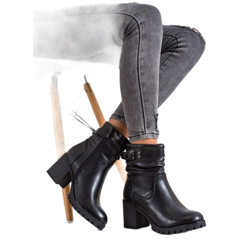 SDS Botas de cano alto com isolamento preto 2 SDS Botas de cano alto com isolamento preto 2