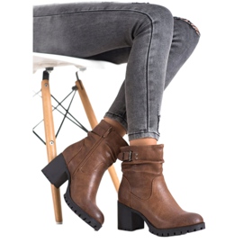 SDS Botas de cano alto com isolamento marrom 1