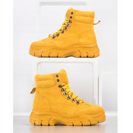 SHELOVET Caçadores de moda amarela amarelo 1