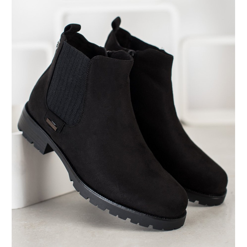 Groto Gogo Botas Pretas Quentes preto 1