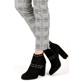 Seastar Botins de camurça no poste preto 2 Seastar Botins de camurça no poste preto 2