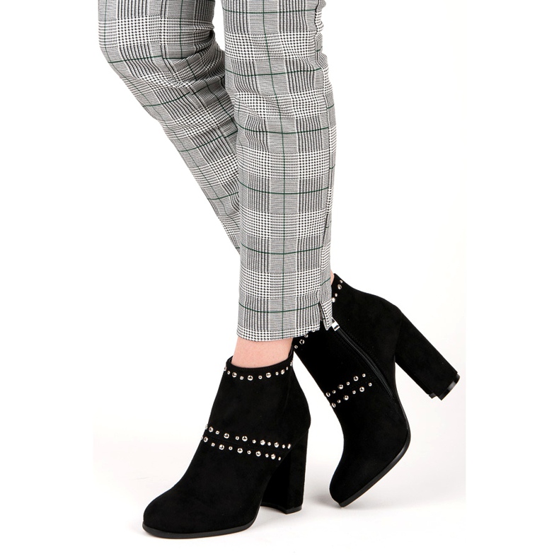 Seastar Botins de camurça no poste preto 2 Seastar Botins de camurça no poste preto 2