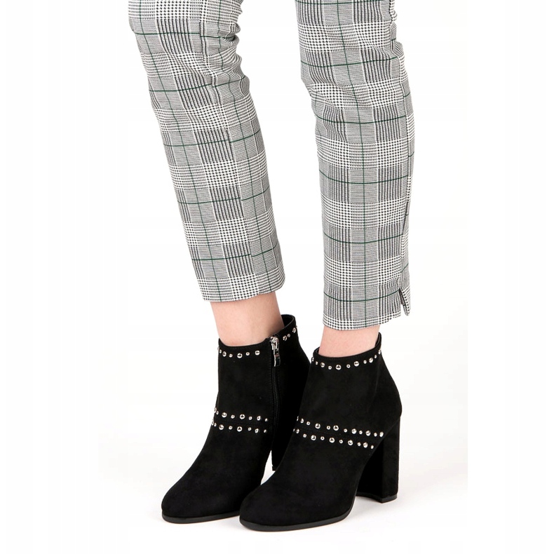 Seastar Botins de camurça no poste preto 1 Seastar Botins de camurça no poste preto 1