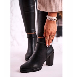 Botas quentes no salto Sergio Leone Preto BT306 1