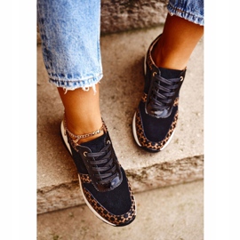 S.Barski Calçados Esportivos Femininos Tênis Preto Branco Metronus bege dourado 3