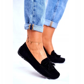 EVE Mocassim feminino camurça 20PB35-2003 preto Donna Mia 3