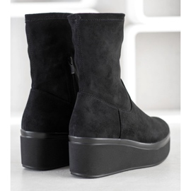 Botas na plataforma Sergio Leone preto 1