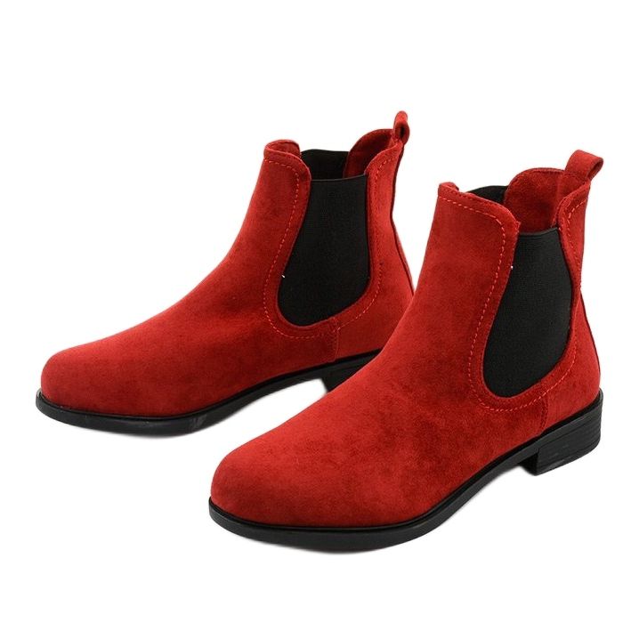 Botas com isolamento achatado vermelho Torwarin 2