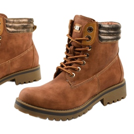 Botas de camelo amarradas, Halitta isoladas castanho multicolorido 1 Botas de camelo amarradas, Halitta isoladas castanho multicolorido 1
