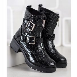 Super Me Workers On A Snake Print Slider preto 1