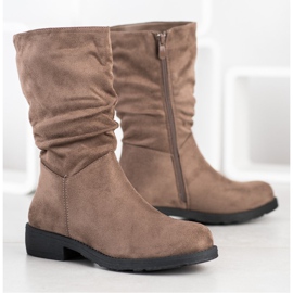 Lovery Botas-botas altas marrons marrom 1