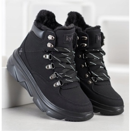 Kylie Caçadores de luz na plataforma preto 1