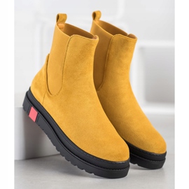 Seastar Botas na plataforma multicolorido amarelo 1