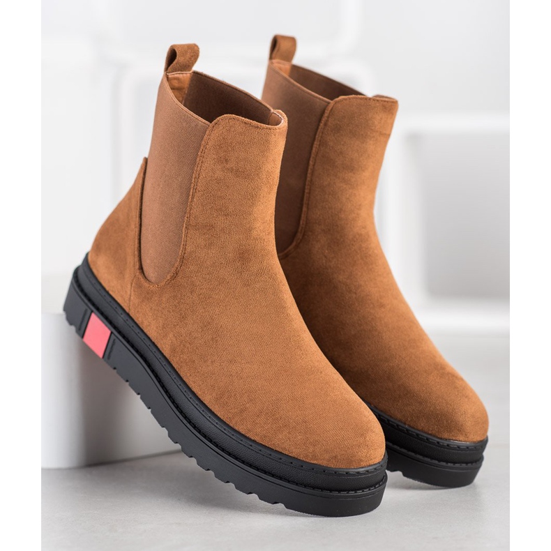 Seastar Botas na plataforma marrom 1