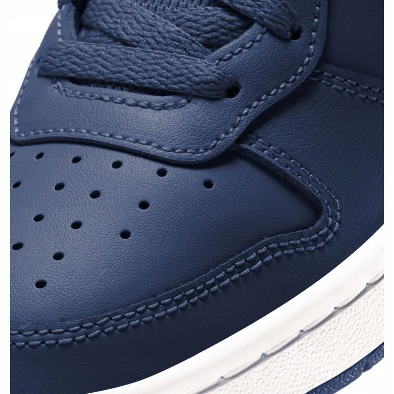Sapatos Nike Court Borough Low 2 (GS) Jr BQ5448-401 bege azul marinho 1