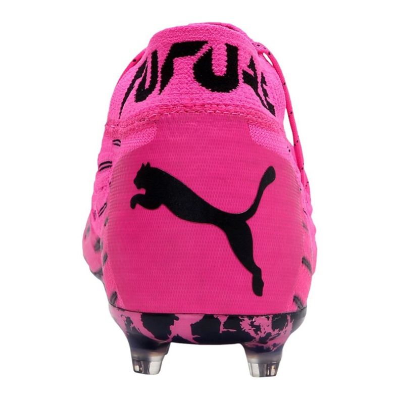 Chuteiras Puma Future 6.1 Netfit Fg / Ag M 106179-03 rosa, preto rosa 1