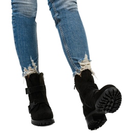 Botas isoladas femininas negras de Irinrahne preto 1