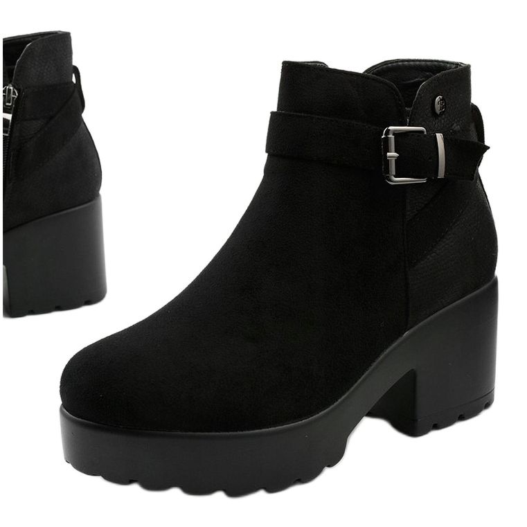 Botas plataforma Black Meridvielle preto 1