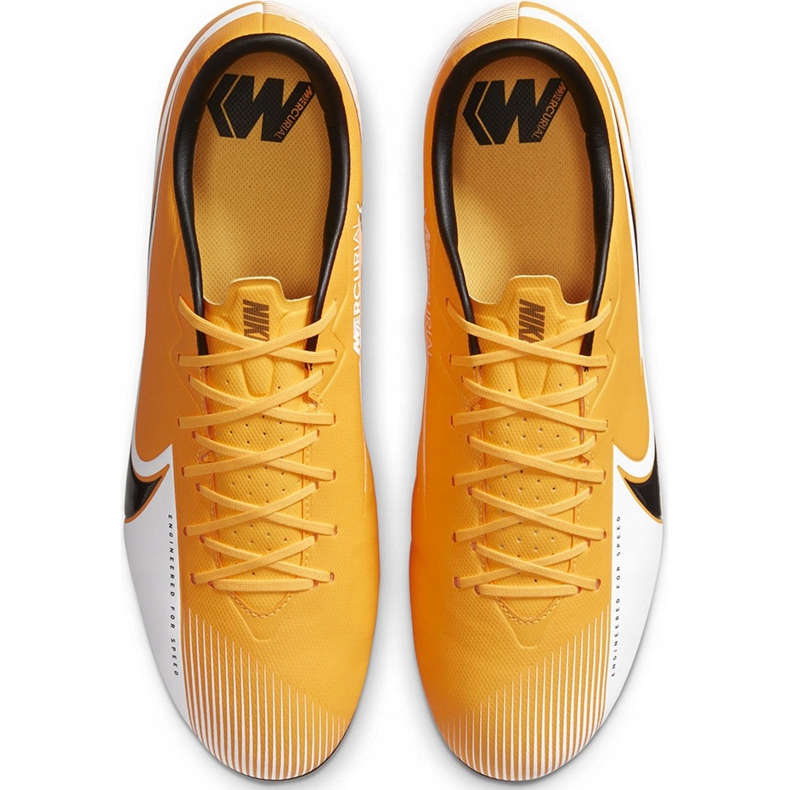 Chuteira Nike Mercurial Vapor 13 Academy SG-Pro Ac BQ9142 801 laranja laranja 1