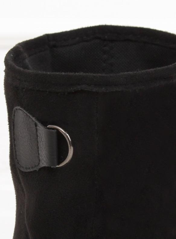 Botas pretas para mulheres J19-97 Black Ii Quality preto 1