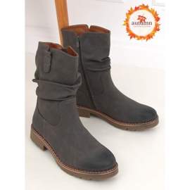 Botas cinza cinza para mulheres 6981 cinza 1