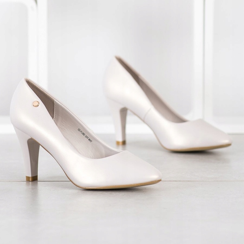 Goodin Bombas casuais branco multicolorido 1