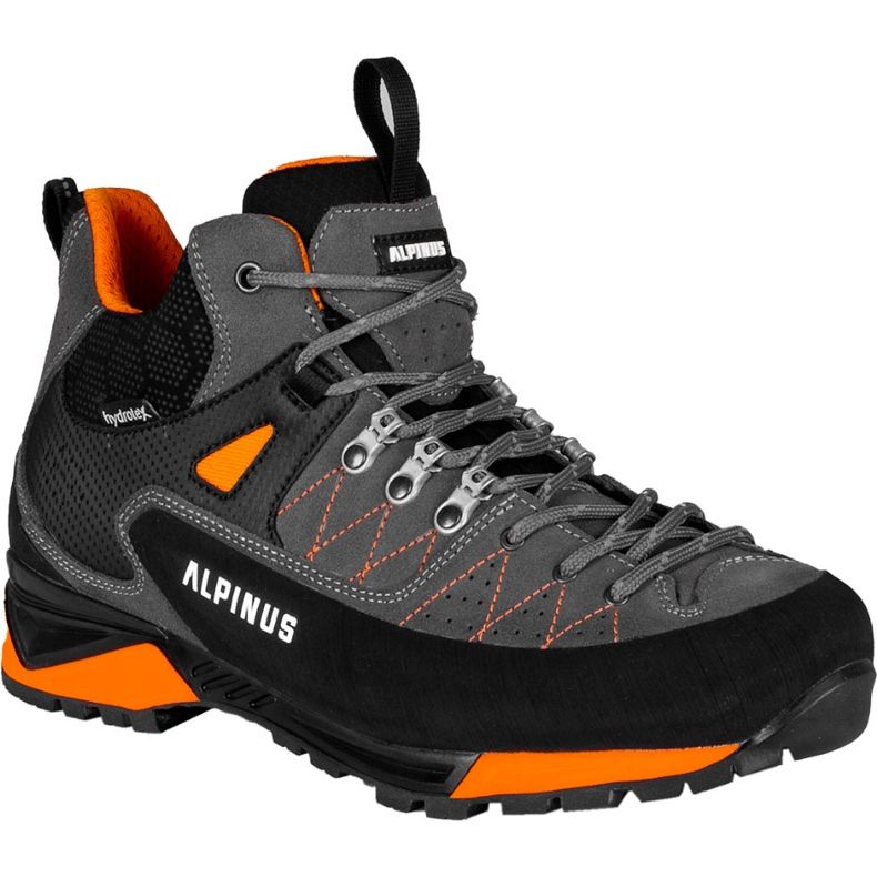 Sapatos de trekking Alpinus The Ridge Mid Pro laranja antracite GR43288 cinza 1