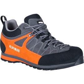 Sapatos de trekking Alpinus The Ridge Low Pro laranja antracite GR43298 preto cinza 1