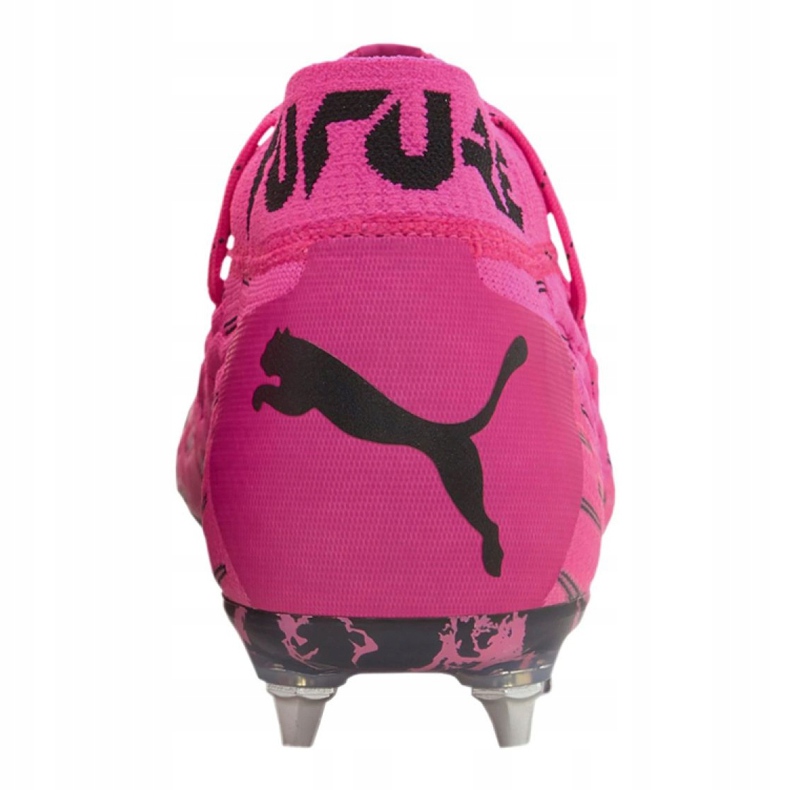 Chuteiras Puma Future 6.1 Netfit Mx Sg M 106178-03 multicolorido rosa 1 Chuteiras Puma Future 6.1 Netfit Mx Sg M 106178-03 multicolorido rosa 1