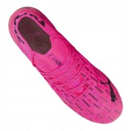 Chuteiras Puma Future 6.1 Netfit Mx Sg M 106178-03 multicolorido rosa 2 Chuteiras Puma Future 6.1 Netfit Mx Sg M 106178-03 multicolorido rosa 2