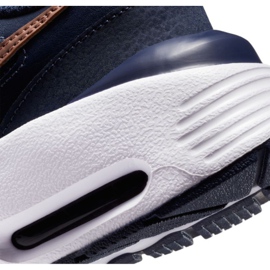 Tênis de corrida Nike Air Max Fusion Jr CJ3824-401 azul marinho 2