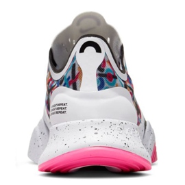Tênis de treinamento Nike SuperRep Go W CJ0860-104 branco multicolorido 2